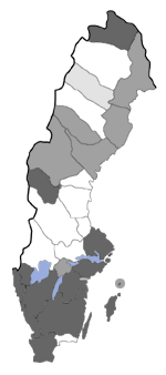 Distribution map - Endothenia marginana