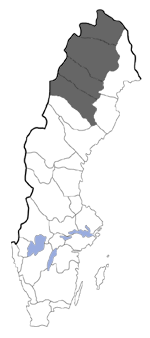 Distribution map - Entephria polata