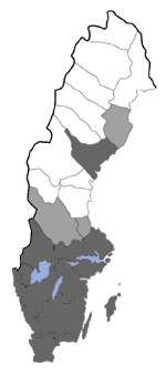 Distribution map - Epinotia pygmaeana