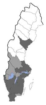 Distribution map - Eriocrania salopiella