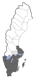 Distribution map - Eucosma fulvana
