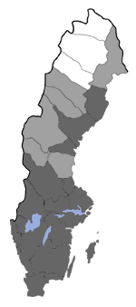 Distribution map - Eupithecia lanceata