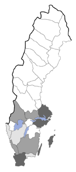 Distribution map - Euxoa eruta