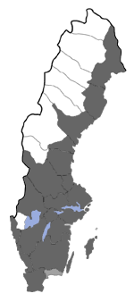 Distribution map - Exaeretia allisella