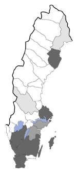 Distribution map - Hyles livornica
