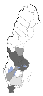 Distribution map - Lasionycta imbecilla