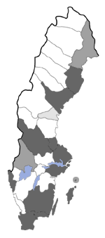 Distribution map - Lobesia virulenta
