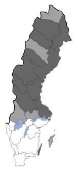 Distribution map - Macaria loricaria