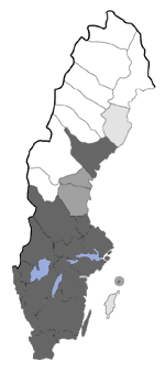 Distribution map - Nemapogon nigralbellus