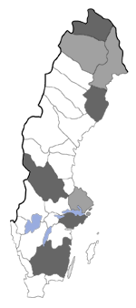 Distribution map - Niditinea truncicolella