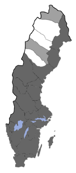 Distribution map - Odontosia carmelita