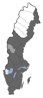 Distribution map - Oncocera semirubella