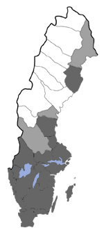 Distribution map - Opostega salaciella