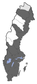 Distribution map - Paramesia gnomana