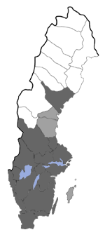 Distribution map - Plutella porrectella