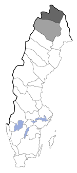 Distribution map - Polia lamuta