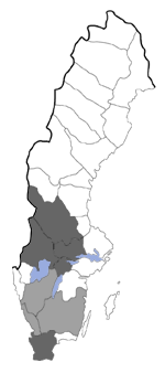 Distribution map - Pseudopanthera macularia