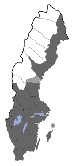 Distribution map - Ptycholoma lecheanum