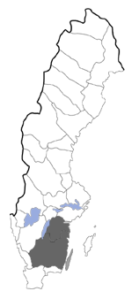 Distribution map - Pygaera timon