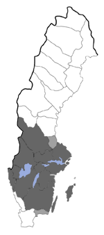 Distribution map - Rhyacionia duplana