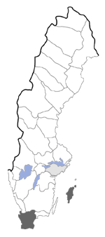 Distribution map - Sciota rhenella
