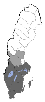 Distribution map - Selenia lunularia