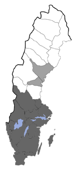 Distribution map - Sophronia semicostella