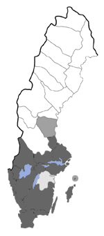 Distribution map - Spatalistis bifasciana
