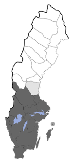 Distribution map - Spilosoma luteum