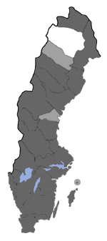 Distribution map - Stictea mygindiana