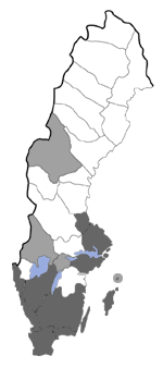 Distribution map - Stigmella nylandriella