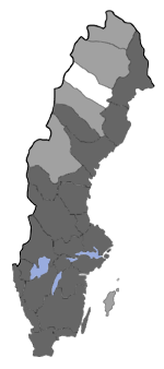 Distribution map - Synanthedon spheciformis