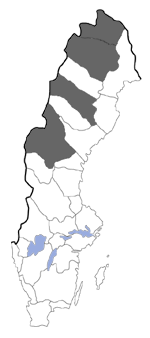 Distribution map - Xestia borealis