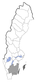 Distribution map - Coleophora galbulipennella