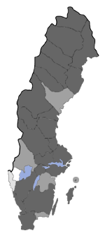 Distribution map - Coleophora glitzella