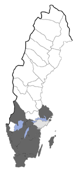 Distribution map - Coleophora saponariella
