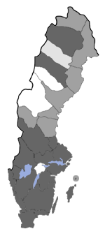 Distribution map - Cydia coniferana
