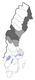 Distribution map - Depressaria leucocephala