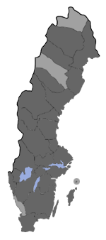Distribution map - Eana penziana
