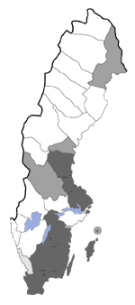 Distribution map - Hellinsia distincta