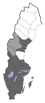 Distribution map - Horisme tersata