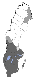 Distribution map - Incurvaria masculella