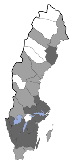 Distribution map - Lyonetia ledi