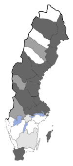 Distribution map - Acleris umbrana