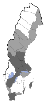 Distribution map - Actebia fennica