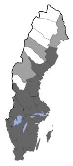 Distribution map - Aglossa pinguinalis