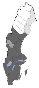 Distribution map - Anania coronata