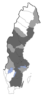 Distribution map - Anchinia daphnella