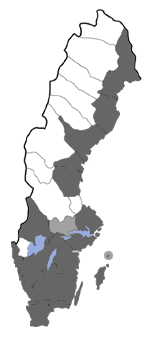 Distribution map - Anerastia lotella