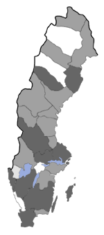 Distribution map - Argyresthia bergiella